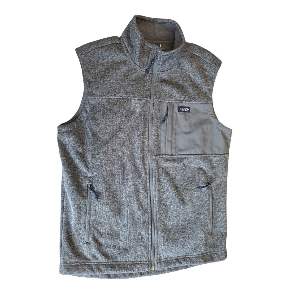 American Fishing Tackle Company AFTCO Ripcord Softshell Vest men's size Small